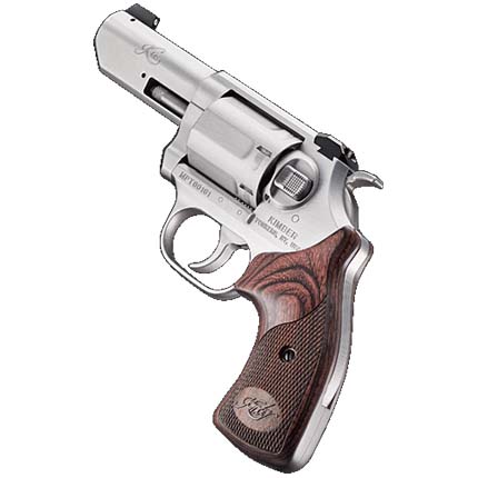 K6s .357Mag, 3", Stainless Double/Single Action, Revolver, White Dot-img-0